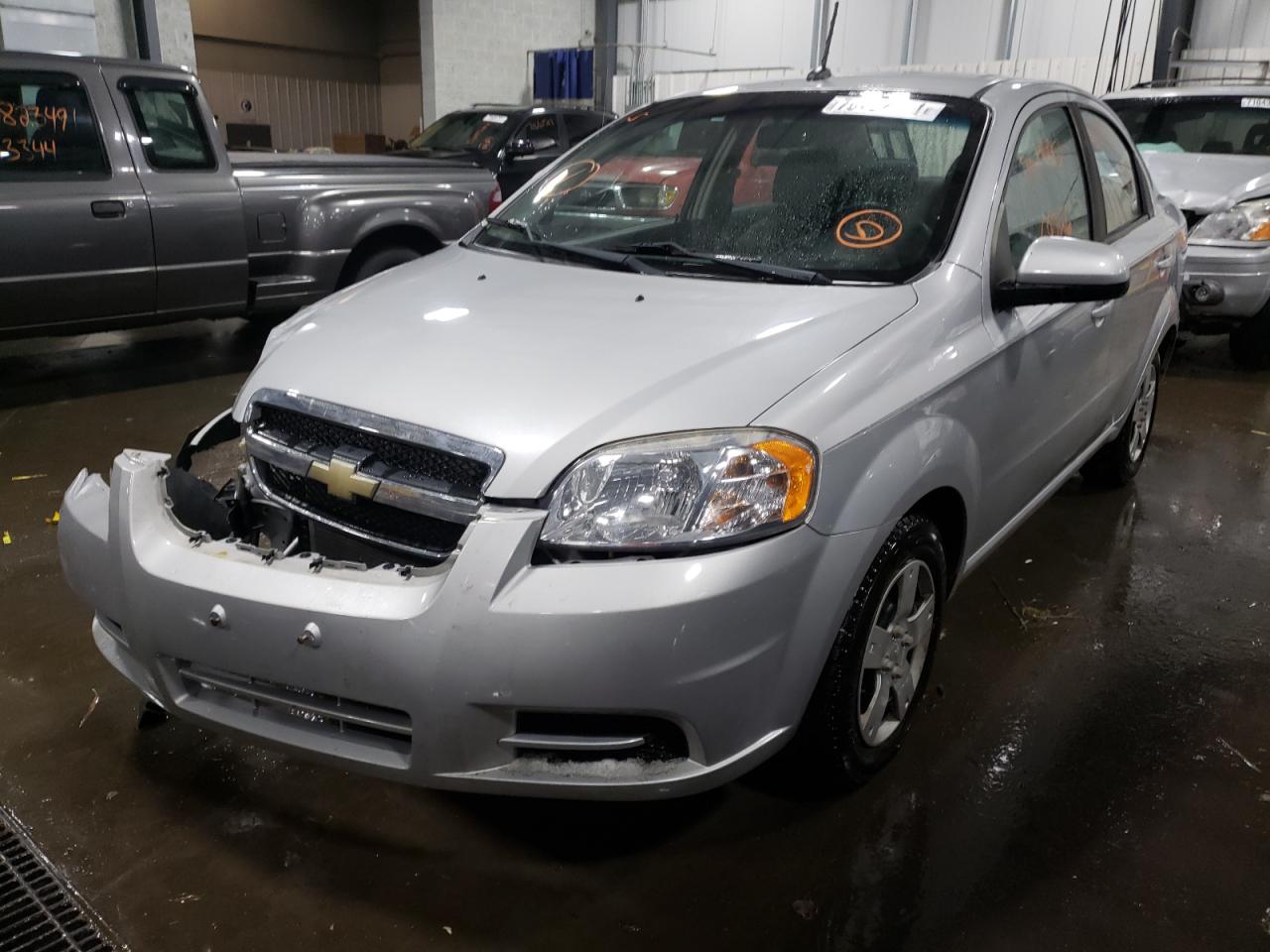 Photo 2 from auction – 2010 CHEVROLET AVEO LS with VIN KL1TD5DE8AB104334