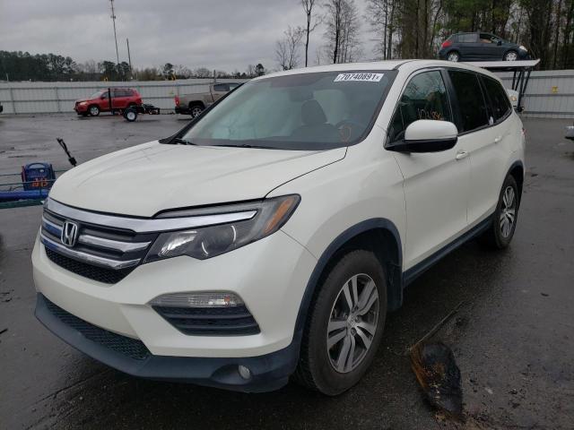 Photo 2 from auction – 2016 HONDA PILOT EXL with VIN 5FNYF5H52GB021863