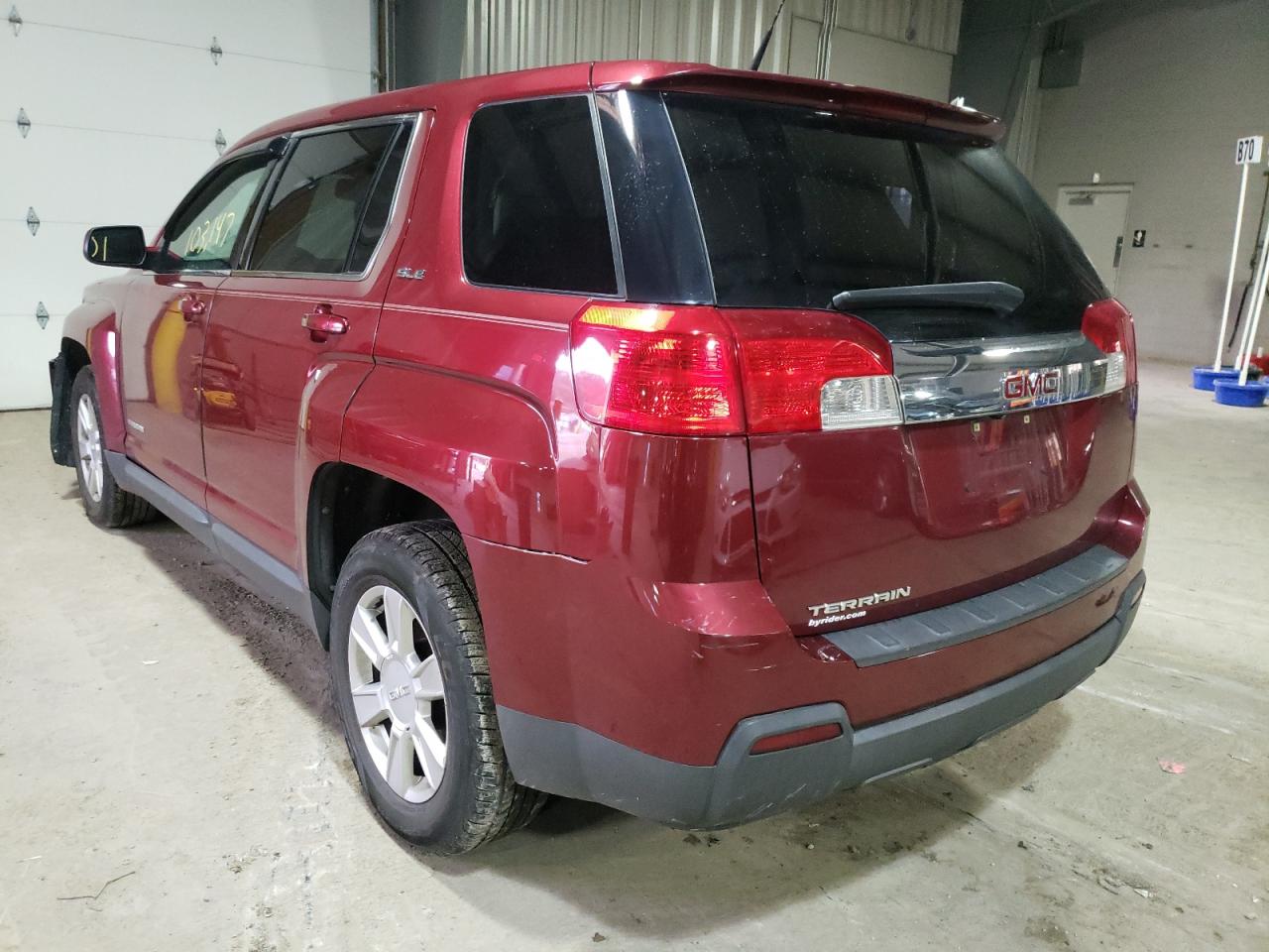 Photo 3 from auction – 2011 GMC TERRAIN SL with VIN 2CTALMEC1B6354680