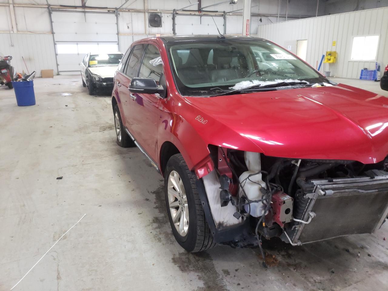 LINCOLN MKX 2012 with VIN 2LMDJ8JK3CBL12944 - Photo from auction