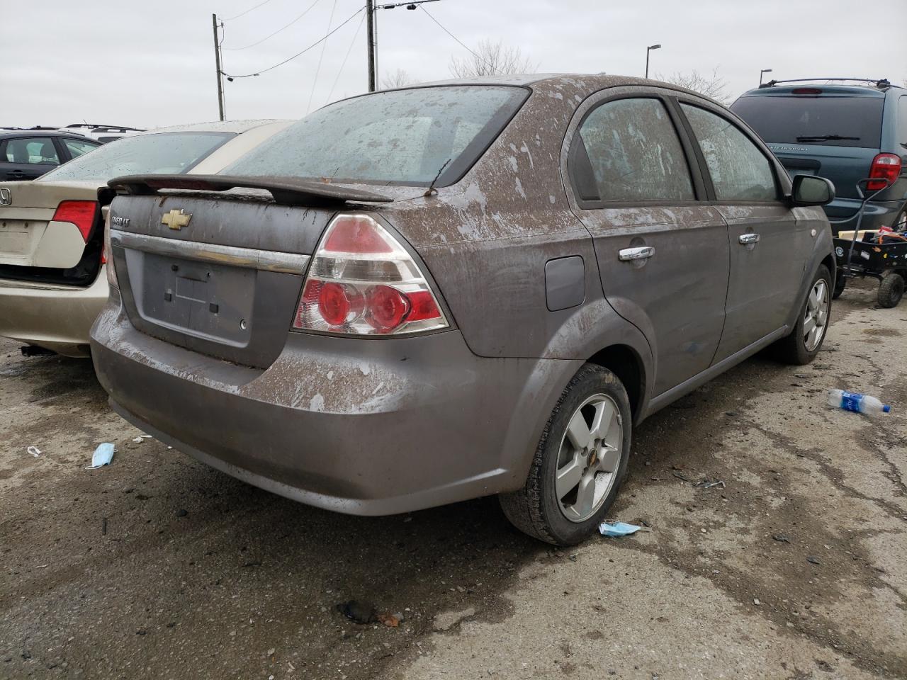 Photo 4 from auction – 2008 CHEVROLET AVEO with VIN KL1TG56608B233577