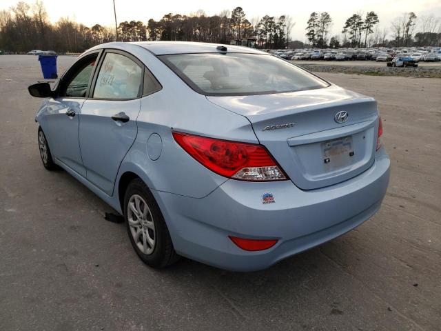 Photo 3 from auction – 2012 HYUNDAI ACCENT GLS with VIN KMHCT4AE3CU073815
