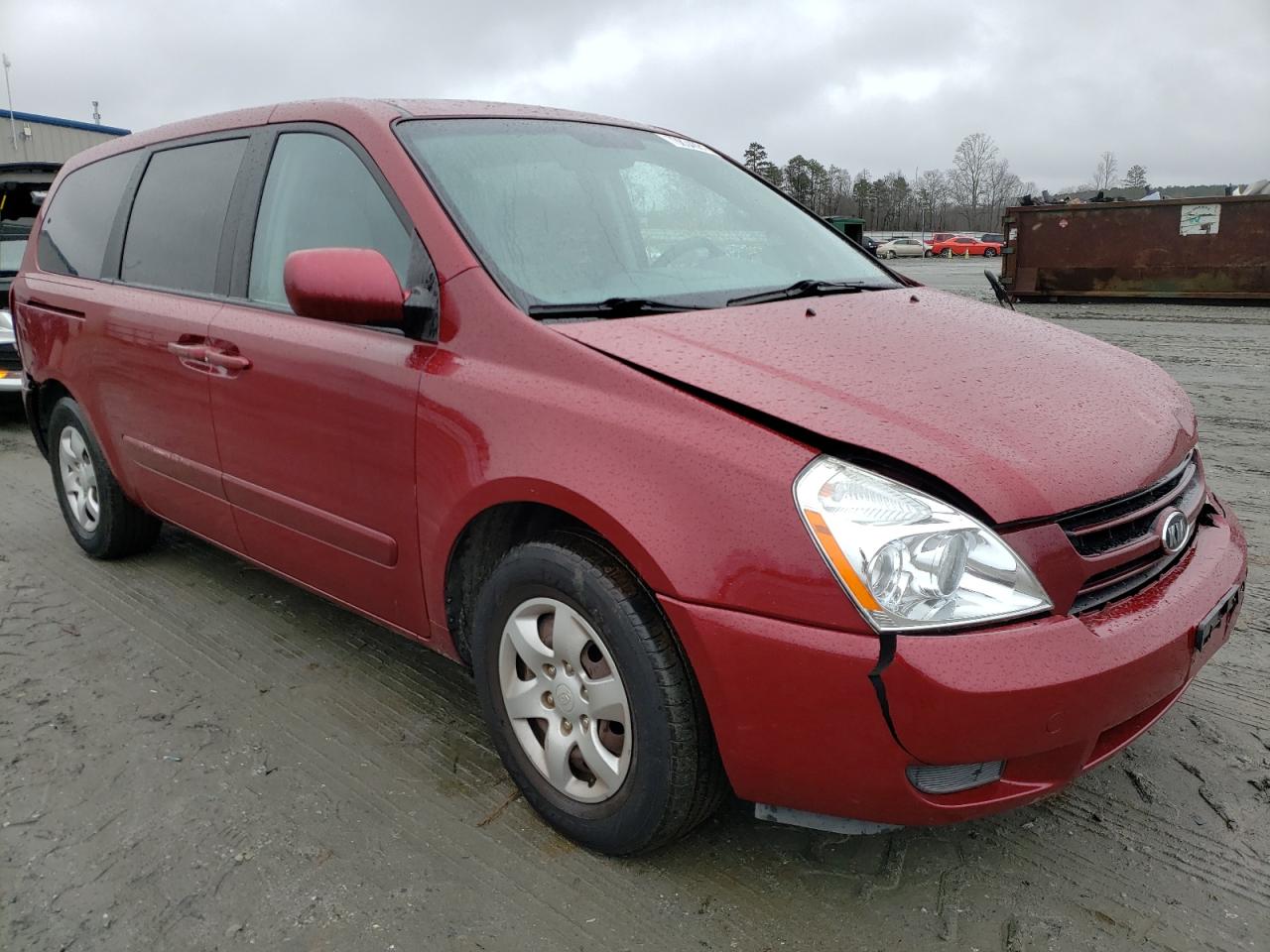 KIA SEDONA EX 2006 with VIN KNDMB233266076189 - Photo from auction