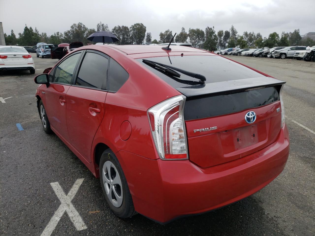 Photo 3 from auction – 2015 TOYOTA PRIUS with VIN JTDKN3DU0F0442004