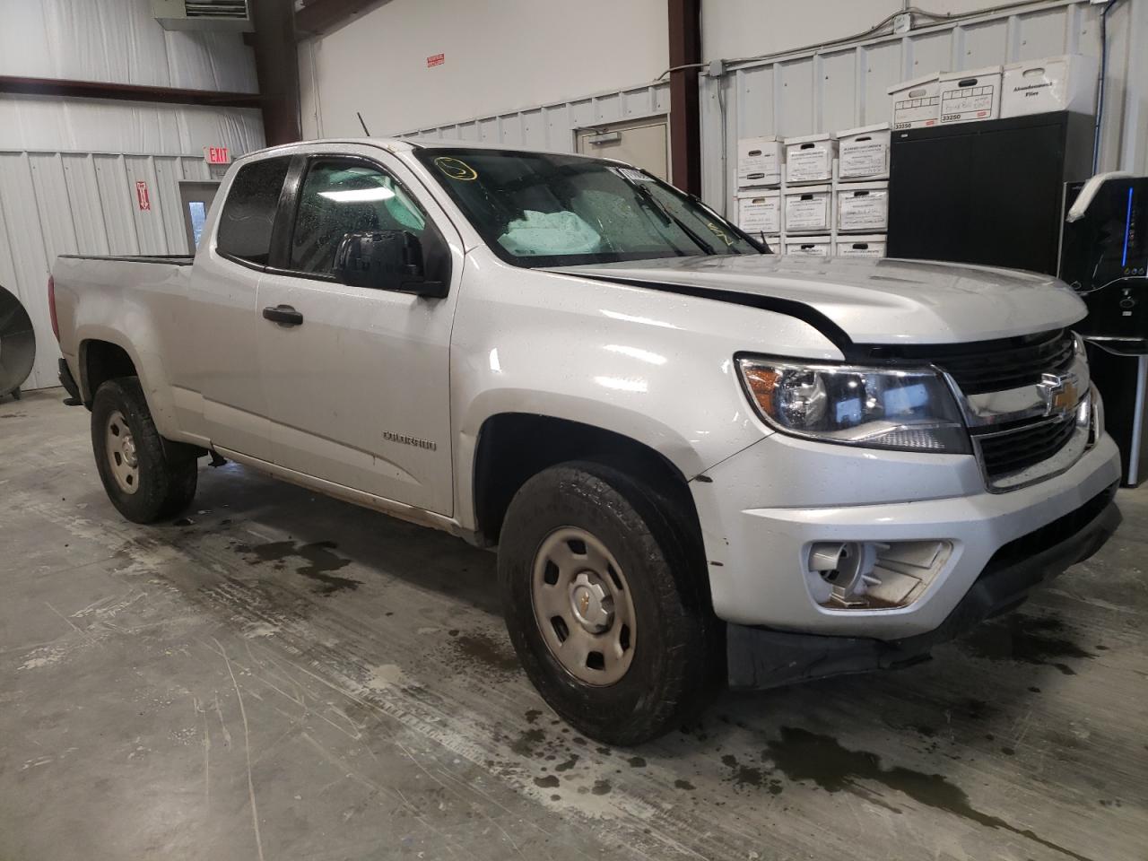 CHEVROLET COLORADO 2018 with VIN 1GCHSAEA9J1173449 - Photo from auction
