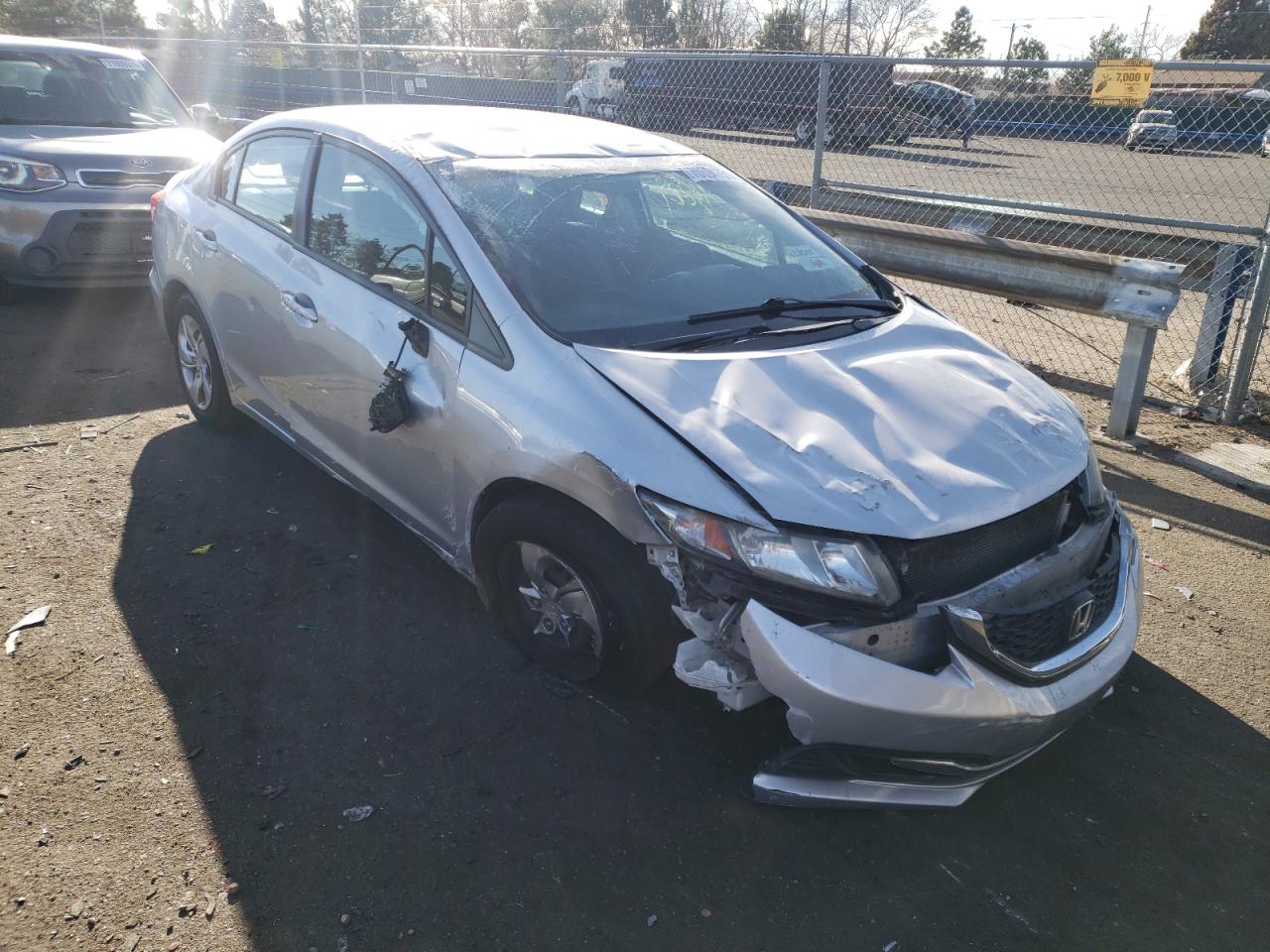 Photo 9 from auction – 2013 HONDA CIVIC LX with VIN 2HGFB2F50DH594241