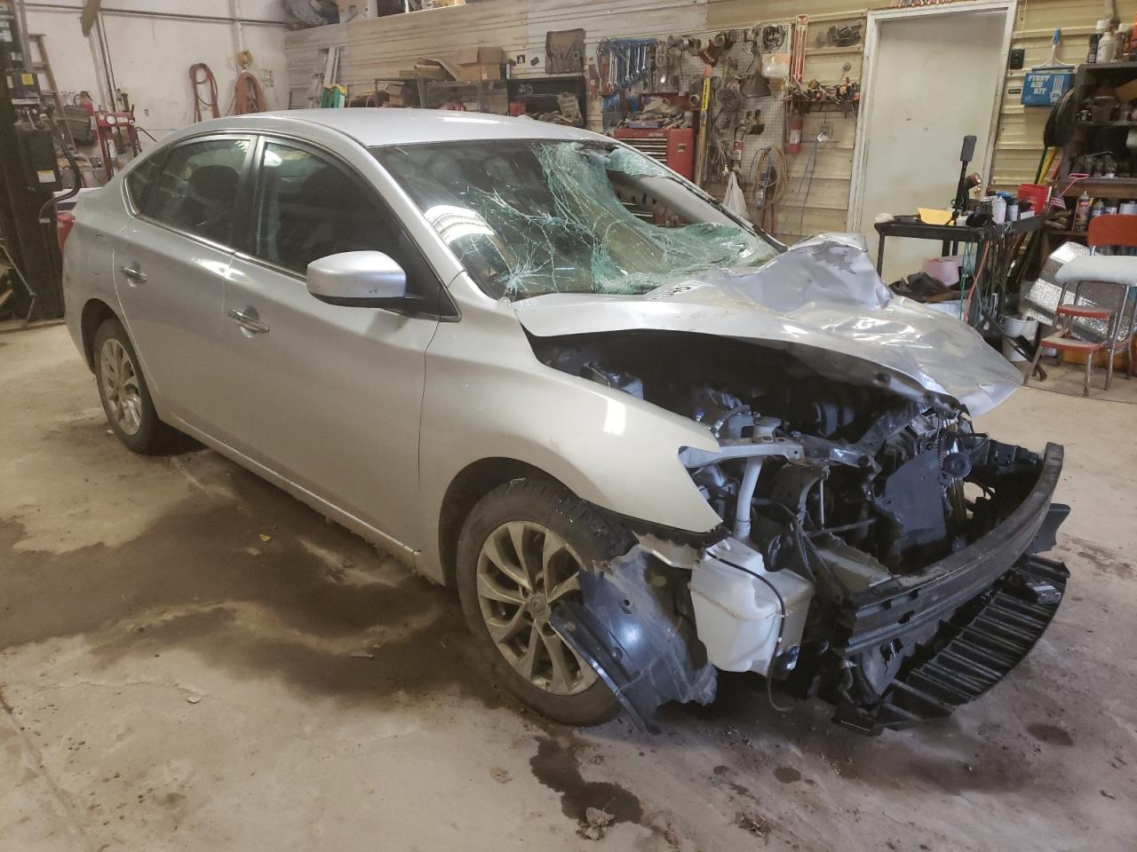 NISSAN SENTRA S 2019 with VIN 3N1AB7AP2KY279191 - Photo from auction