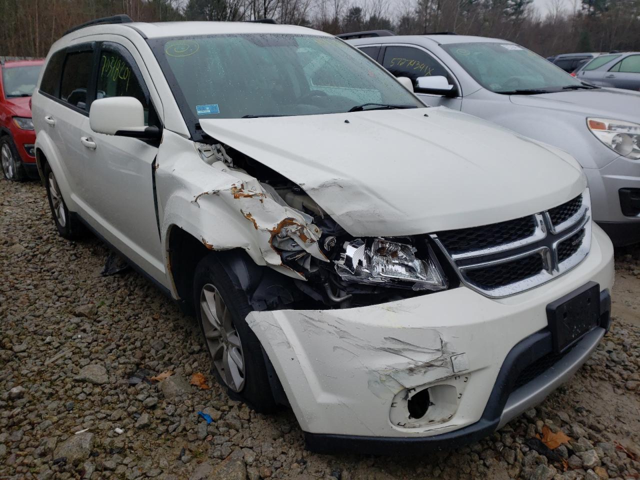 DODGE JOURNEY SX 2014 with VIN 3C4PDDBG9ET271217 - Photo from auction