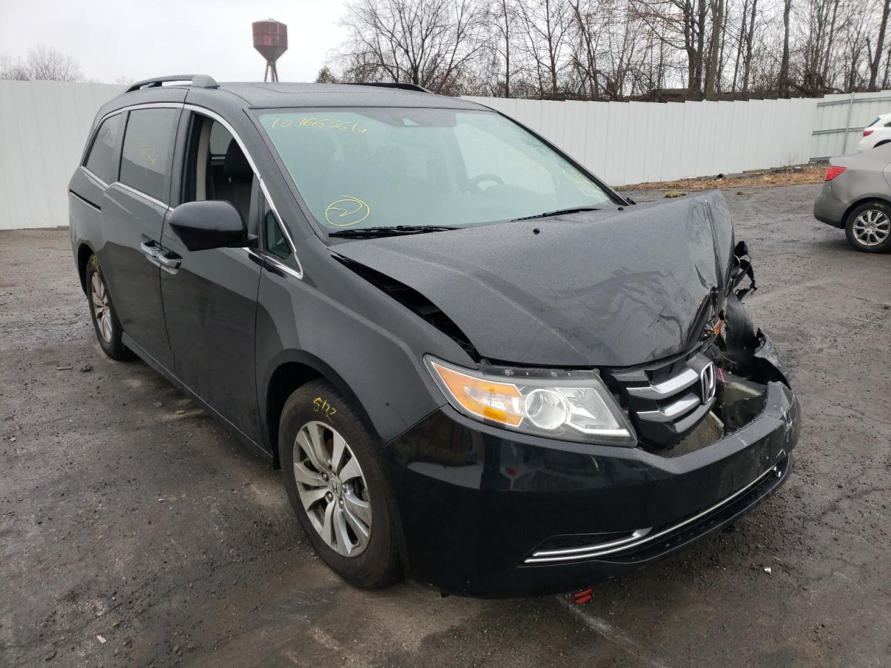 HONDA ODYSSEY EX 2016 with VIN 5FNRL5H65GB016016 - Photo from auction