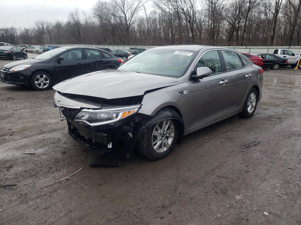 Photo 2 from auction – 2018 KIA OPTIMA LX with VIN 5XXGT4L33JG224480