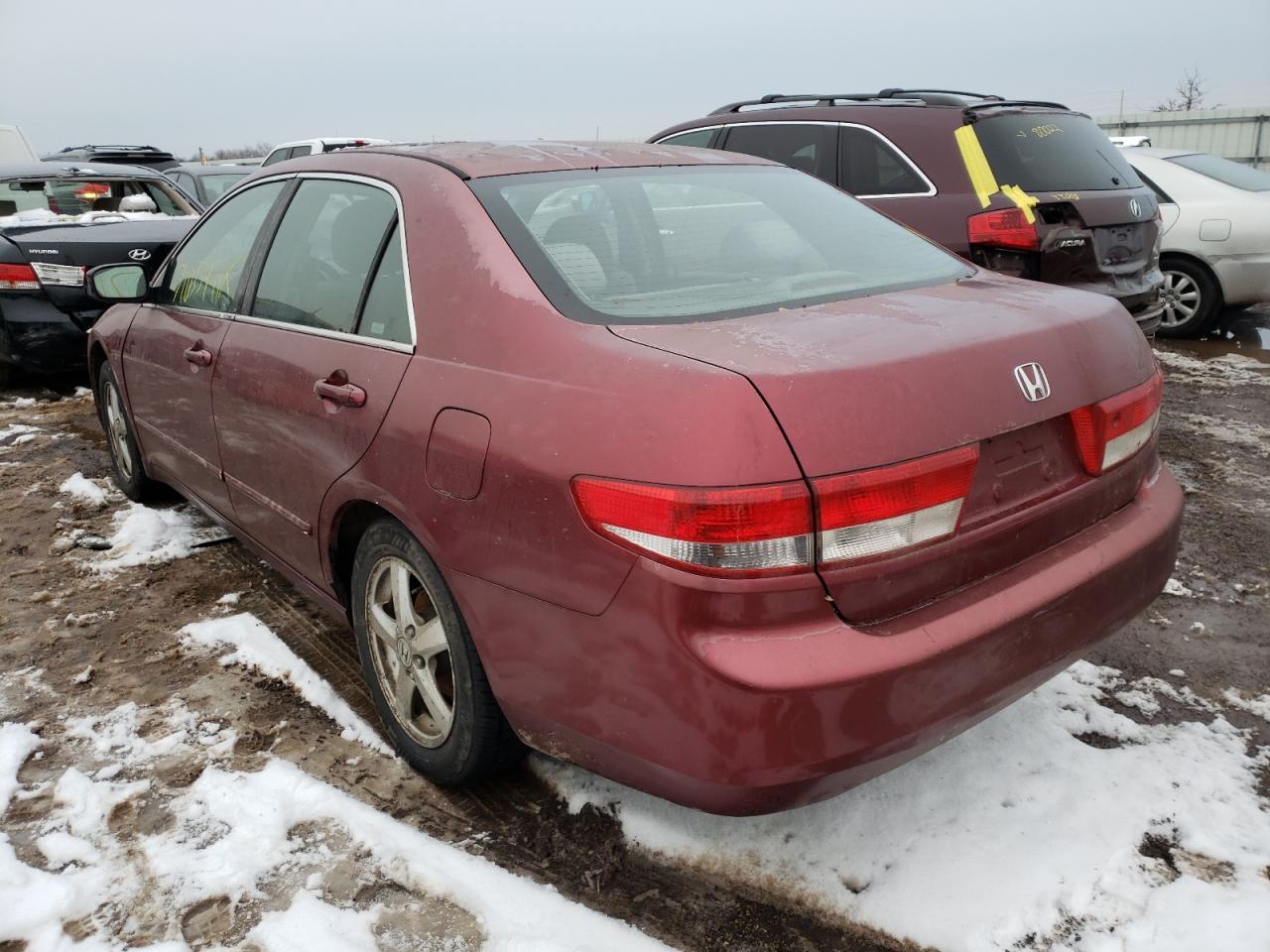 Photo 3 from auction – 2003 HONDA ACCORD EX with VIN 1HGCM55653A089561