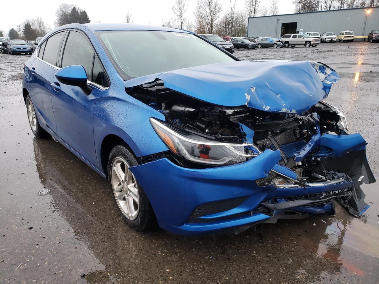 CHEVROLET CRUZE LT 2017 with VIN 3G1BE6SM7HS610259 - Photo from auction