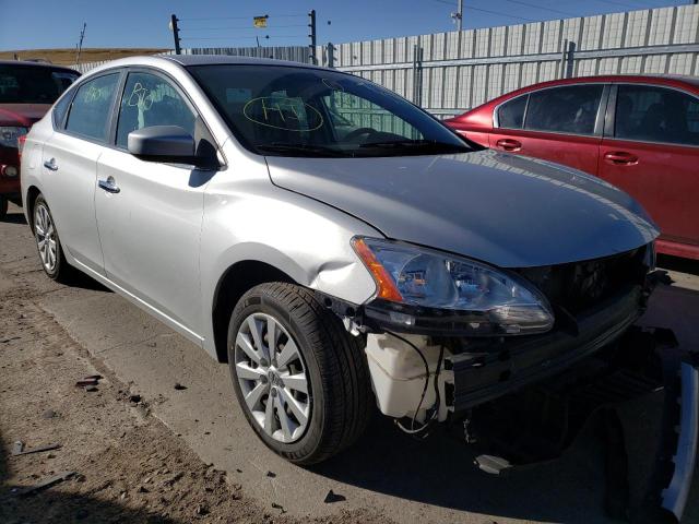 NISSAN SENTRA S 2013 with VIN 1N4AB7AP5DN909563 - Photo from auction