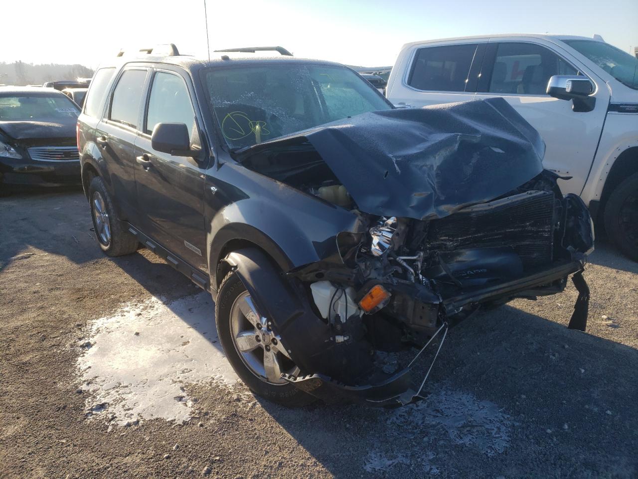 Photo 1 from auction – 2008 FORD ESCAPE XLT with VIN 1FMCU031X8KE65287