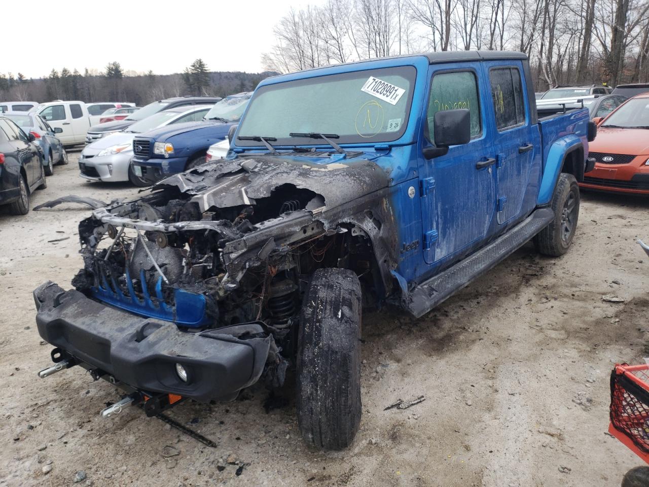 صورة رقم 2 من المزاد - 2021 JEEP GLADIATOR مع VIN 1C6HJTAG3ML591790