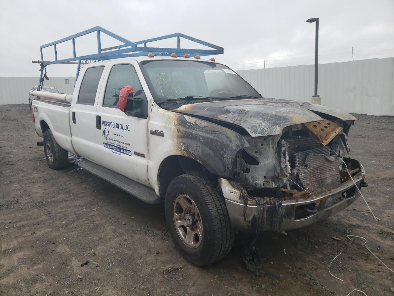 Photo 1 from auction – 2005 FORD F250 SUPER with VIN 1FTSW21P95EA18893