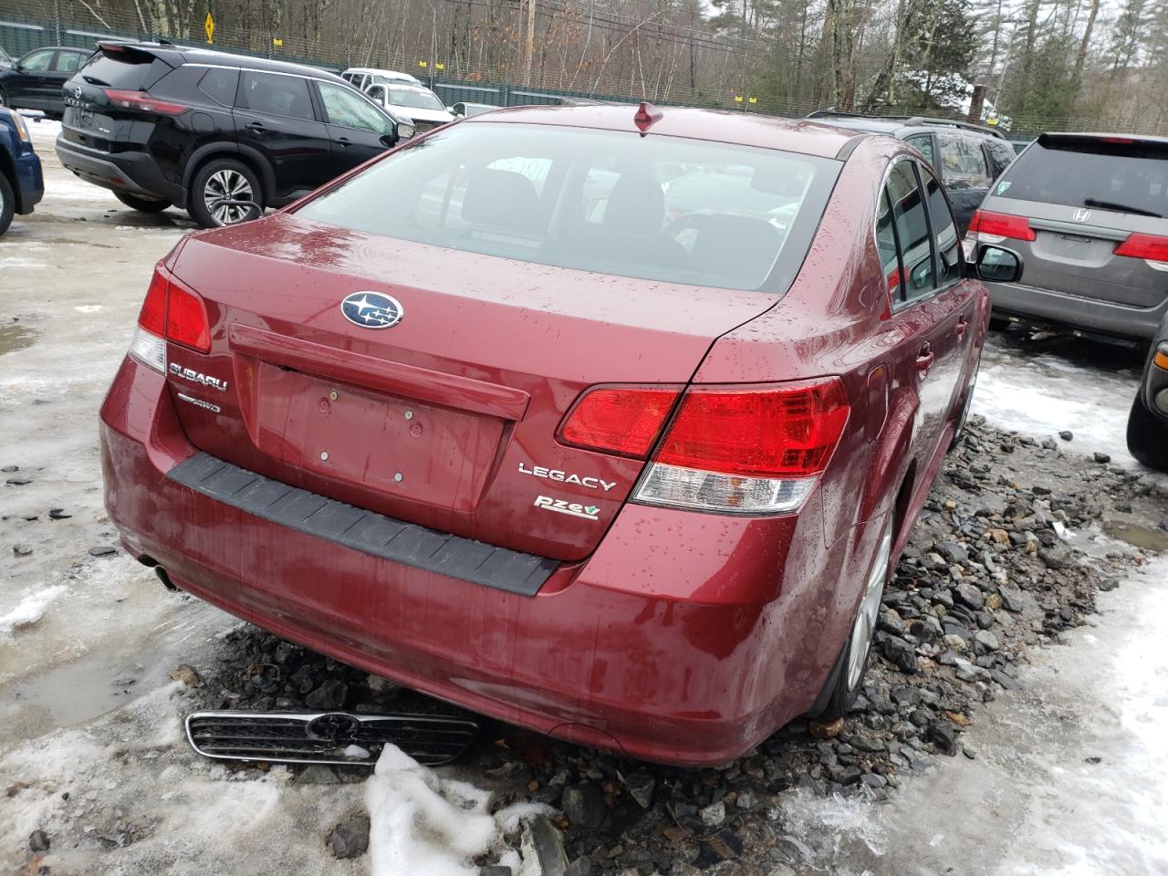 Photo 4 from auction – 2014 SUBARU LEGACY 2.5 with VIN 4S3BMBD69E3017814