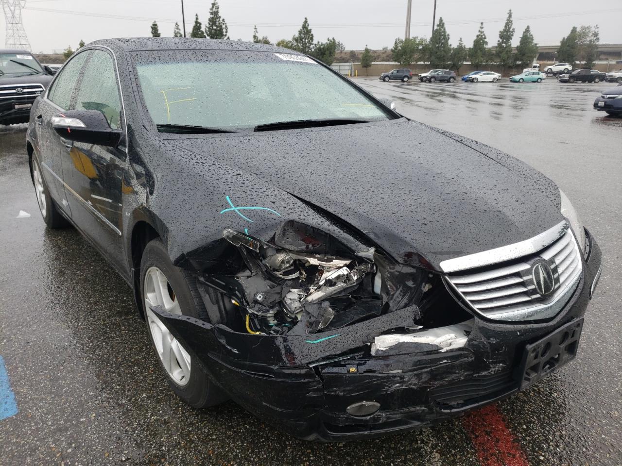 ACURA RL 2006 with VIN JH4KB165X6C007412 - Photo from auction