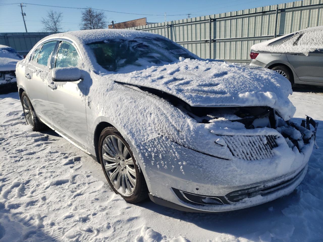 LINCOLN MKS 2013 with VIN 1LNHL9DK0DG609897 - Photo from auction
