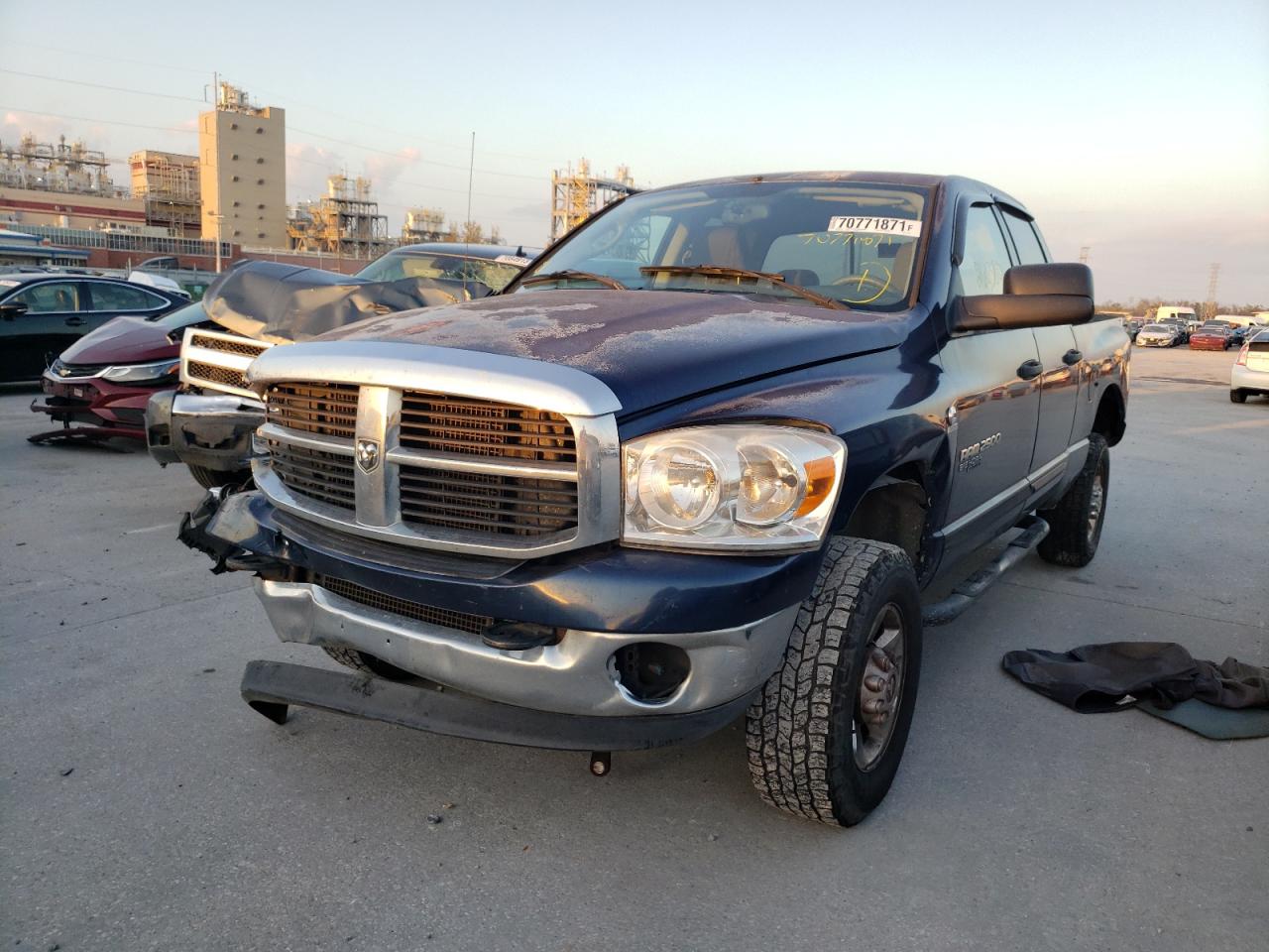 Photo 2 from auction – 2006 DODGE RAM 2500 S with VIN 3D7KS28C16G122843