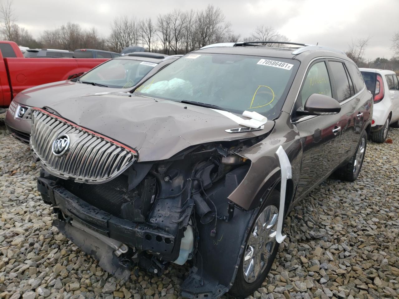 Photo 2 from auction – 2011 BUICK ENCLAVE CX with VIN 5GAKRCED7BJ330292