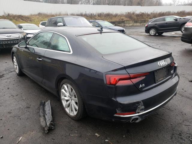 Photo 3 from auction – 2018 AUDI A5 PREMIUM with VIN WAUNNAF57JA045574