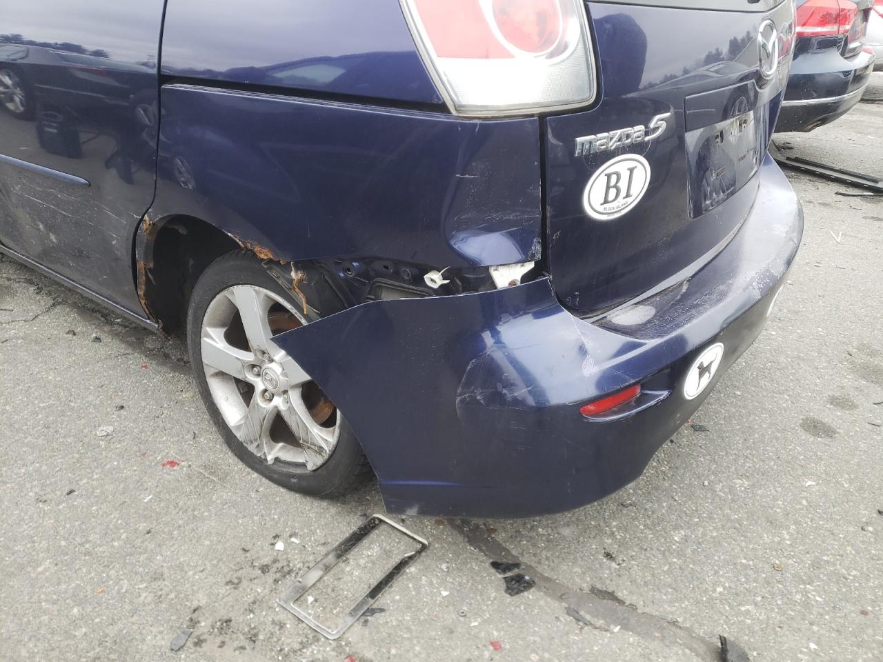 Photo 9 from auction – 2007 MAZDA 5 with VIN JM1CR29L270147104