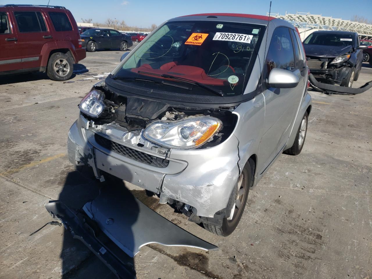Photo 2 from auction – 2012 SMART FORTWO PAS with VIN WMEEK3BA1CK528762