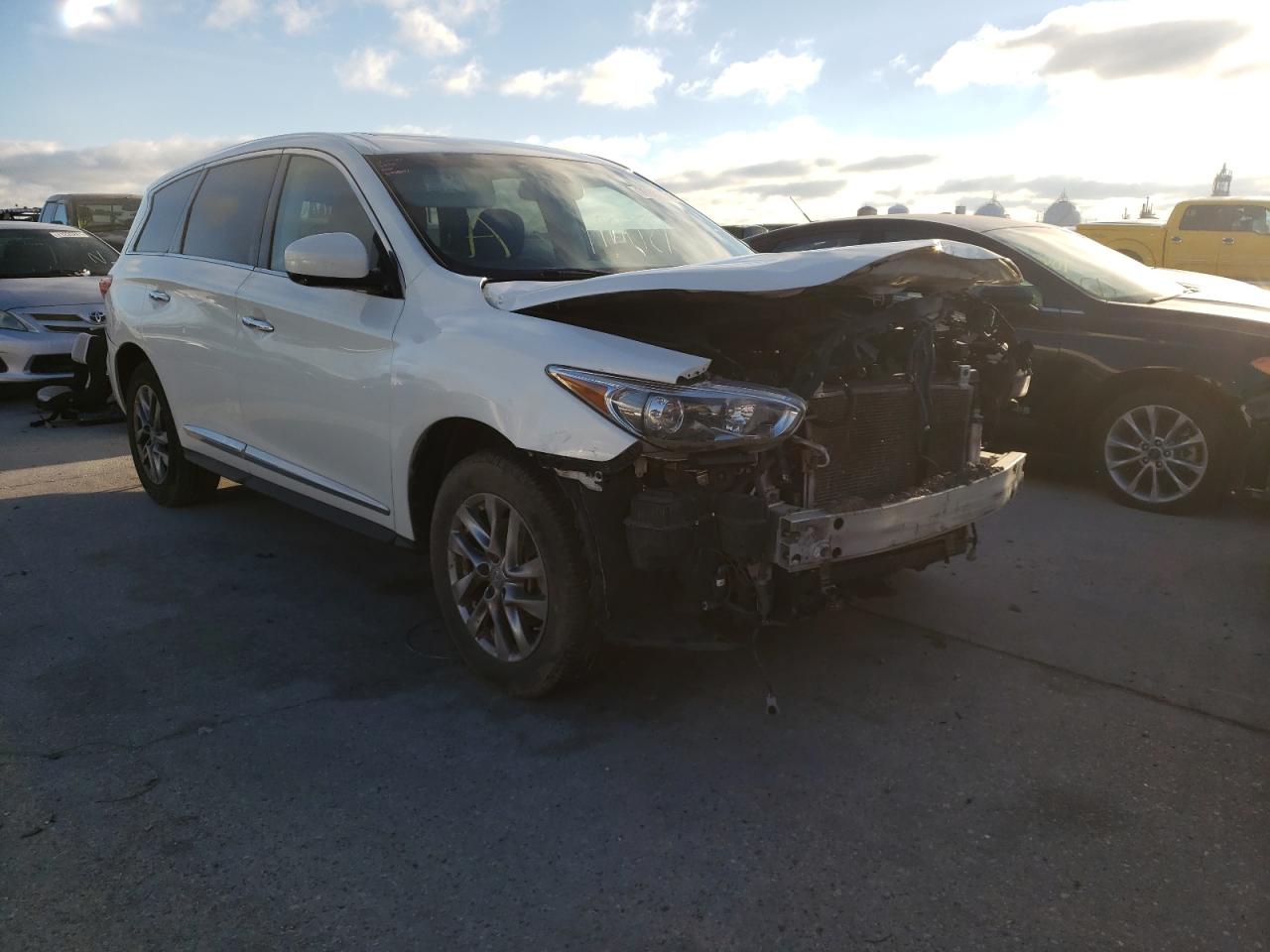 INFINITI JX35 2013 with VIN 5N1AL0MN2DC334807 - Photo from auction