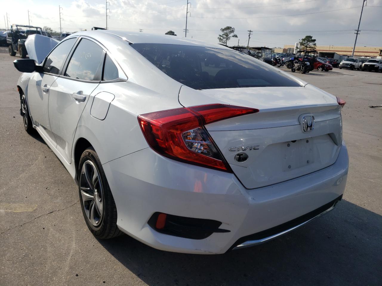 Photo 3 from auction – 2020 HONDA CIVIC LX with VIN 19XFC2F67LE003742
