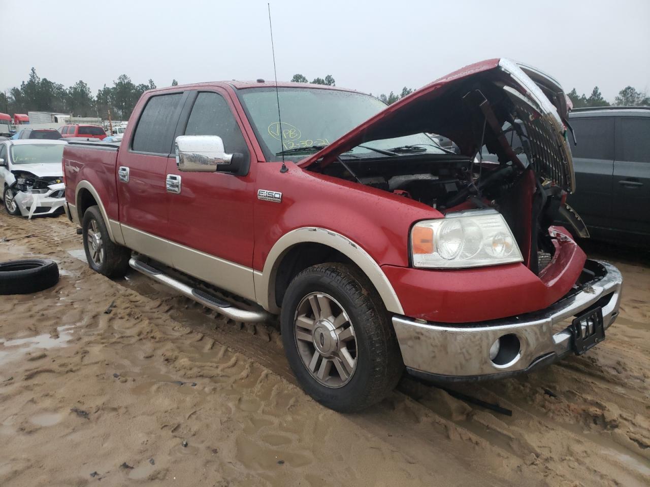 FORD F150 SUPER 2007 with VIN 1FTPW12V77KC39684 - Photo from auction