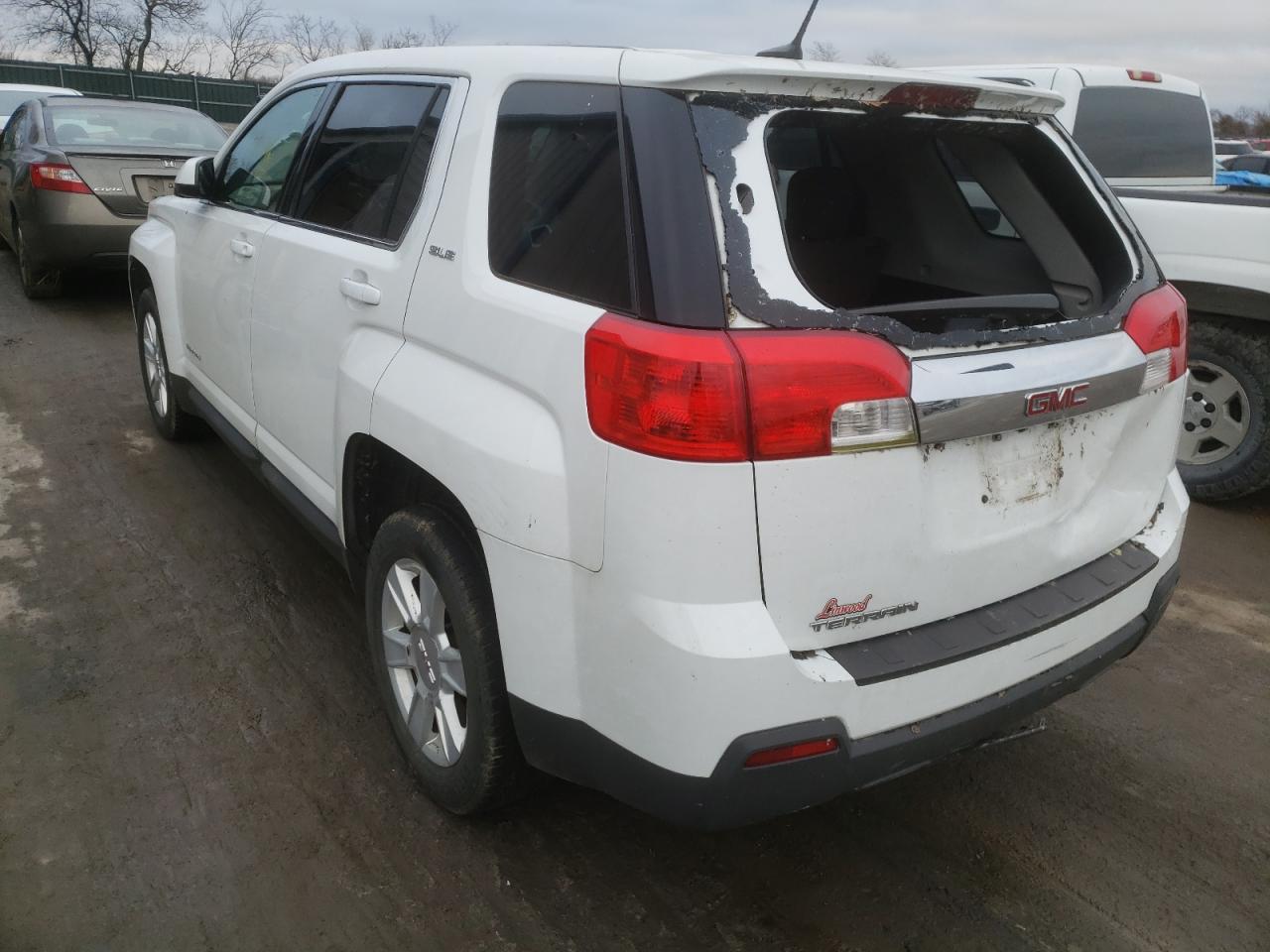 Photo 3 from auction – 2013 GMC TERRAIN SL with VIN 2GKALMEK5D6163225
