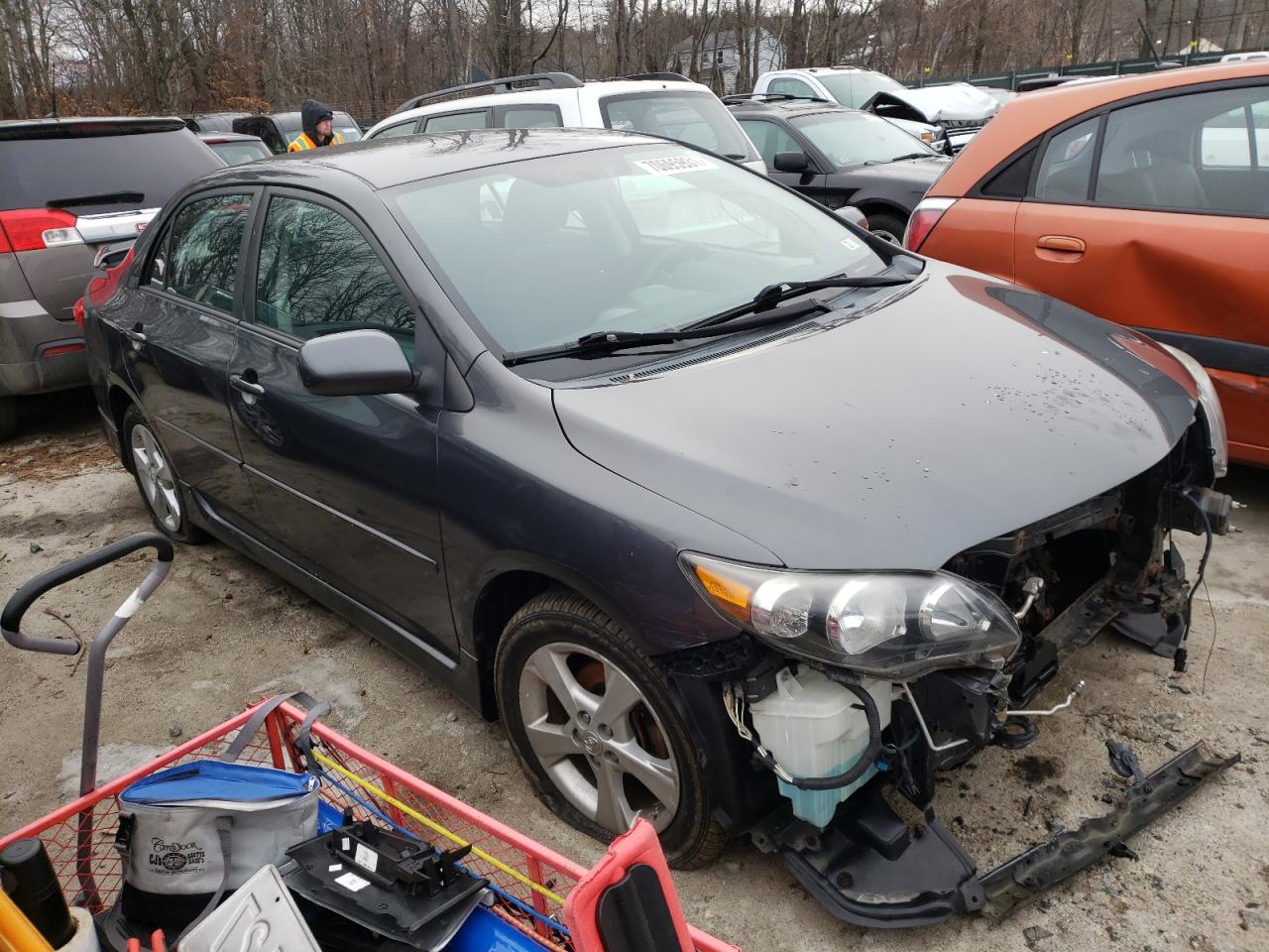 TOYOTA COROLLA BA 2013 with VIN 2T1BU4EE8DC965578 - Photo from auction