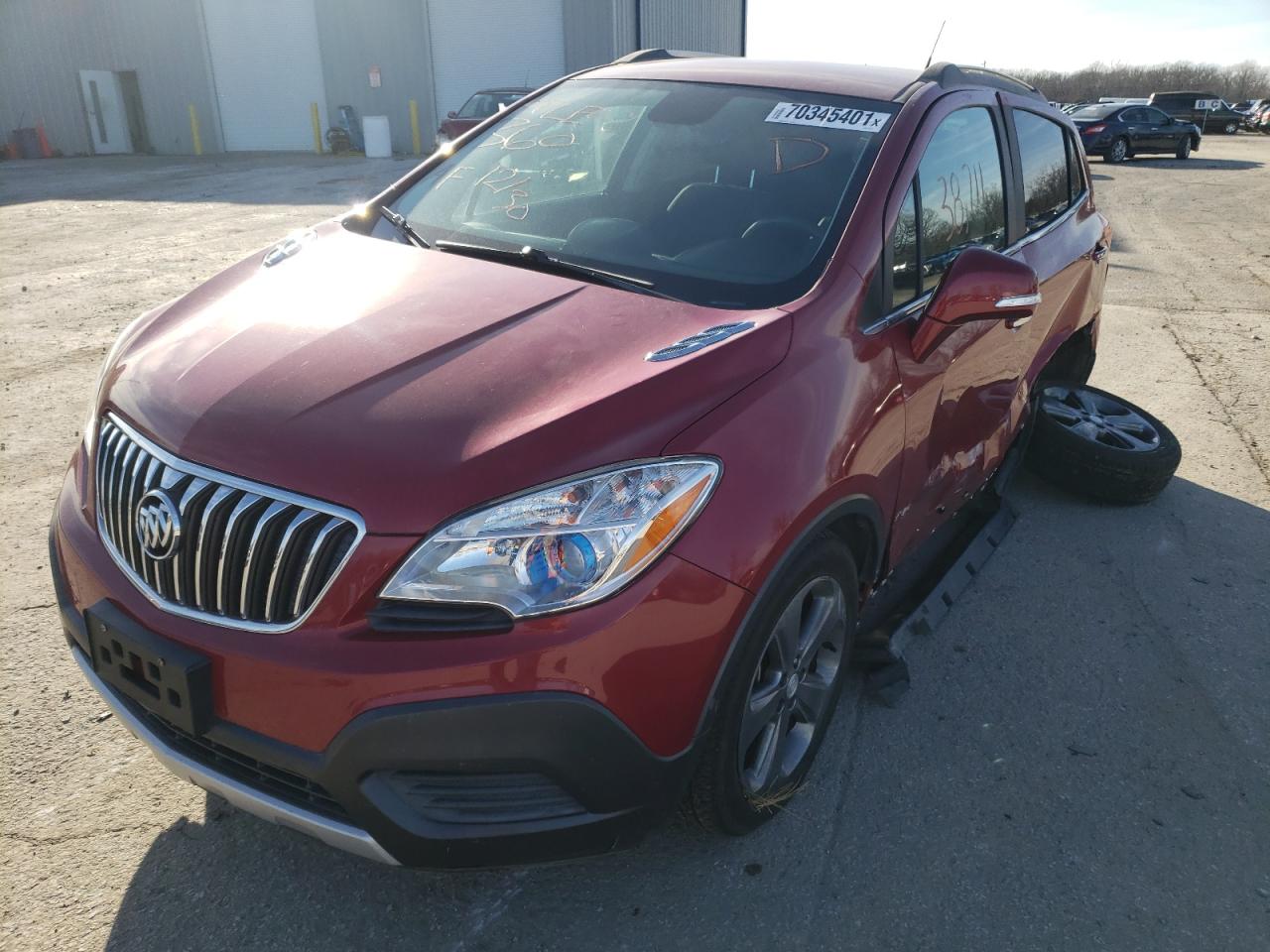 Photo 2 from auction – 2014 BUICK ENCORE with VIN KL4CJASBXEB725111