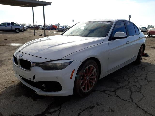Photo 2 from auction – 2017 BMW 320 I with VIN WBA8E1G31HNU17441