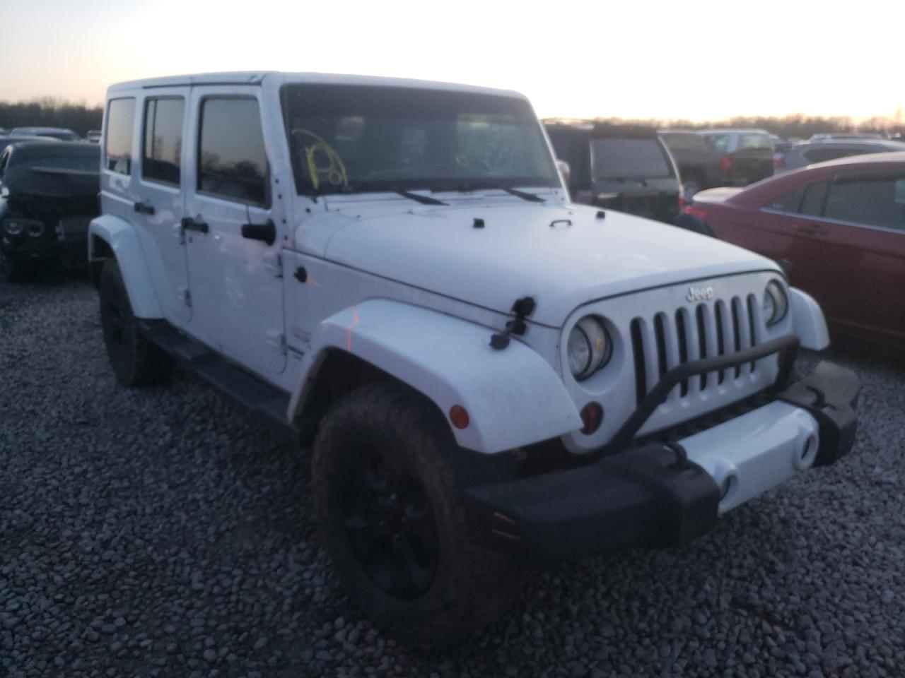 JEEP WRANGLER U 2013 with VIN 1C4HJWEG1DL597530 - Photo from auction