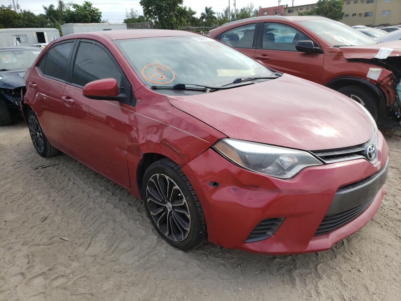 Photo 1 from auction – 2015 TOYOTA COROLLA L with VIN 2T1BURHE6FC331911