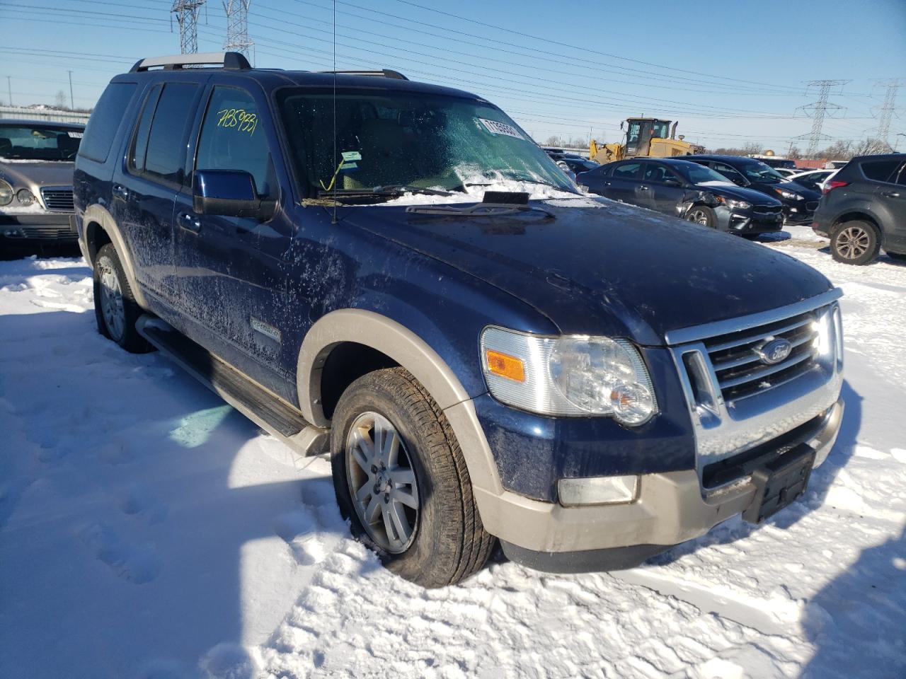 FORD EXPLORER E 2007 with VIN 1FMEU74E17UB21370 - Photo from auction