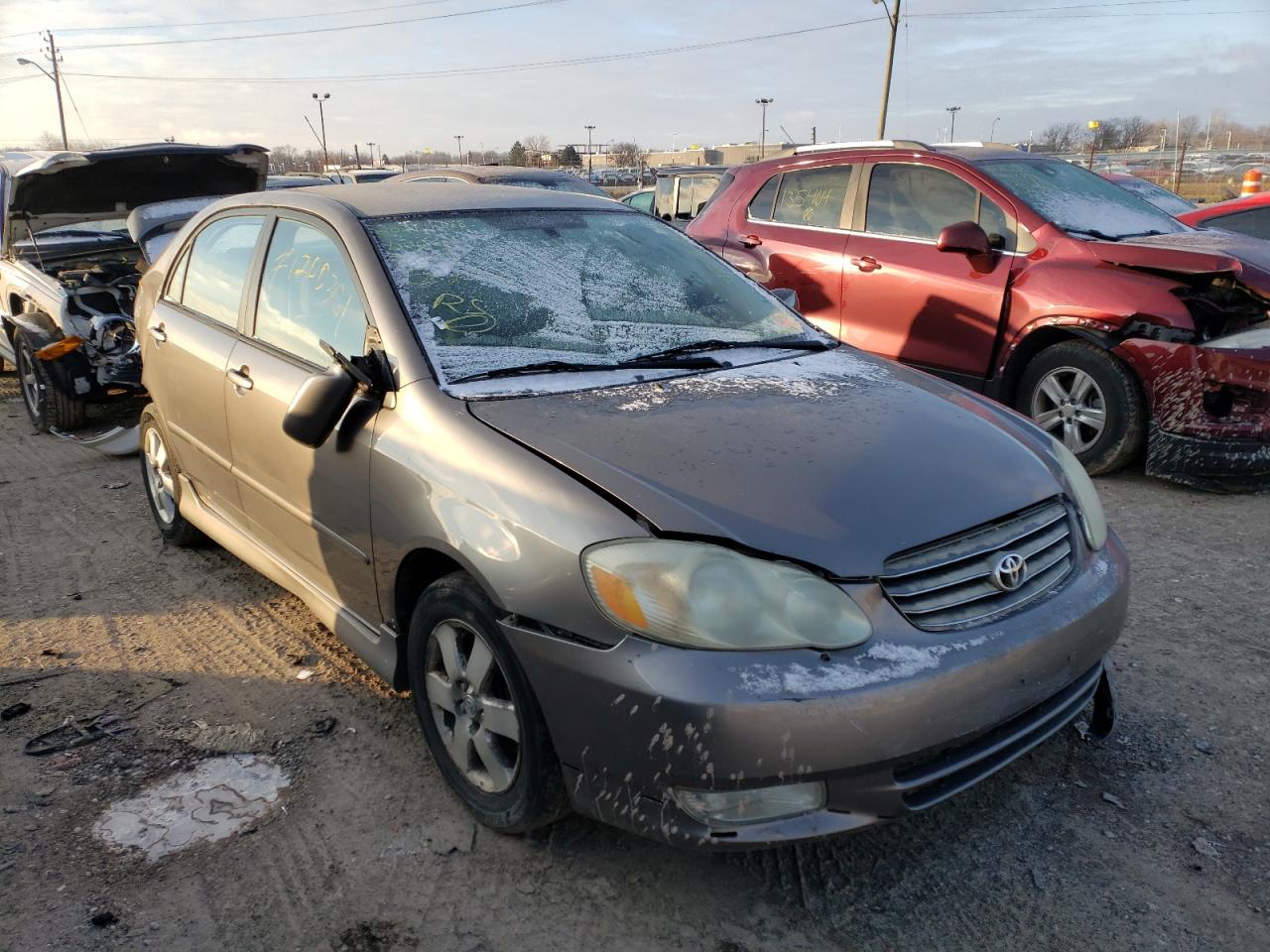 TOYOTA COROLLA CE 2003 with VIN 1NXBR32EX3Z052740 - Photo from auction