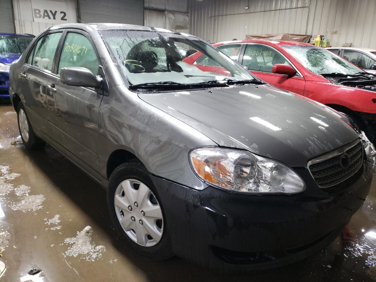 TOYOTA COROLLA CE 2007 with VIN 2T1BR32E47C812958 - Photo from auction