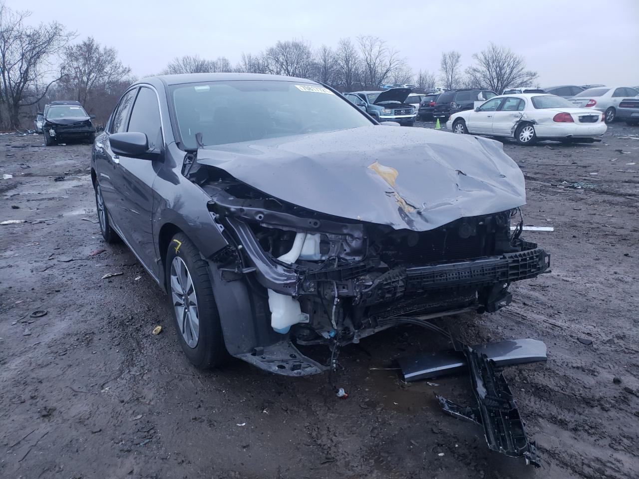 HONDA ACCORD LX 2014 with VIN 1HGCR2F38EA306401 - Photo from auction