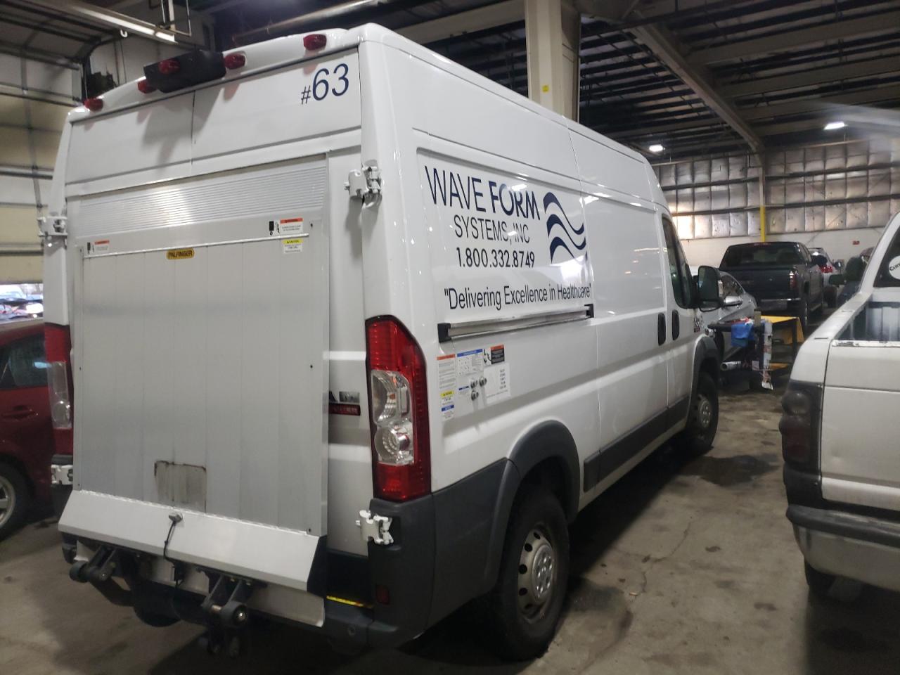 Photo 4 from auction – 2018 RAM PROMASTER with VIN 3C6TRVBG3JE101656