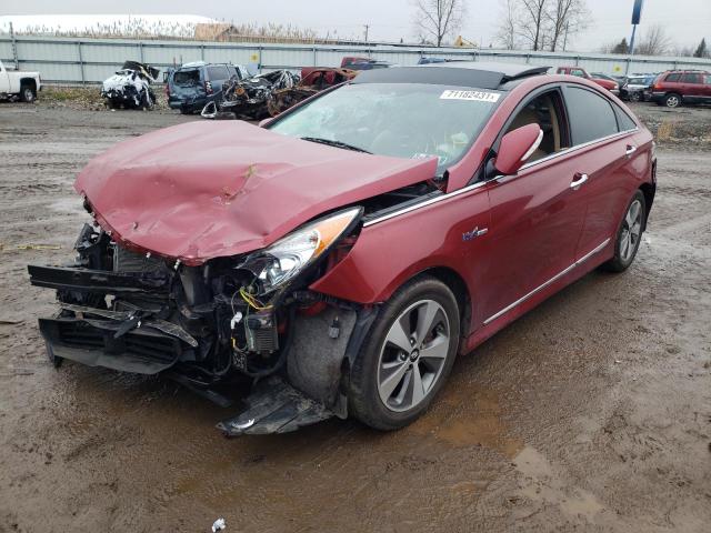 Photo 2 from auction – 2011 HYUNDAI SONATA HYB with VIN KMHEC4A49BA011433