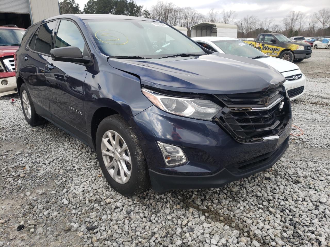 CHEVROLET EQUINOX LS 2019 with VIN 3GNAXHEV0KS540163 - Photo from auction