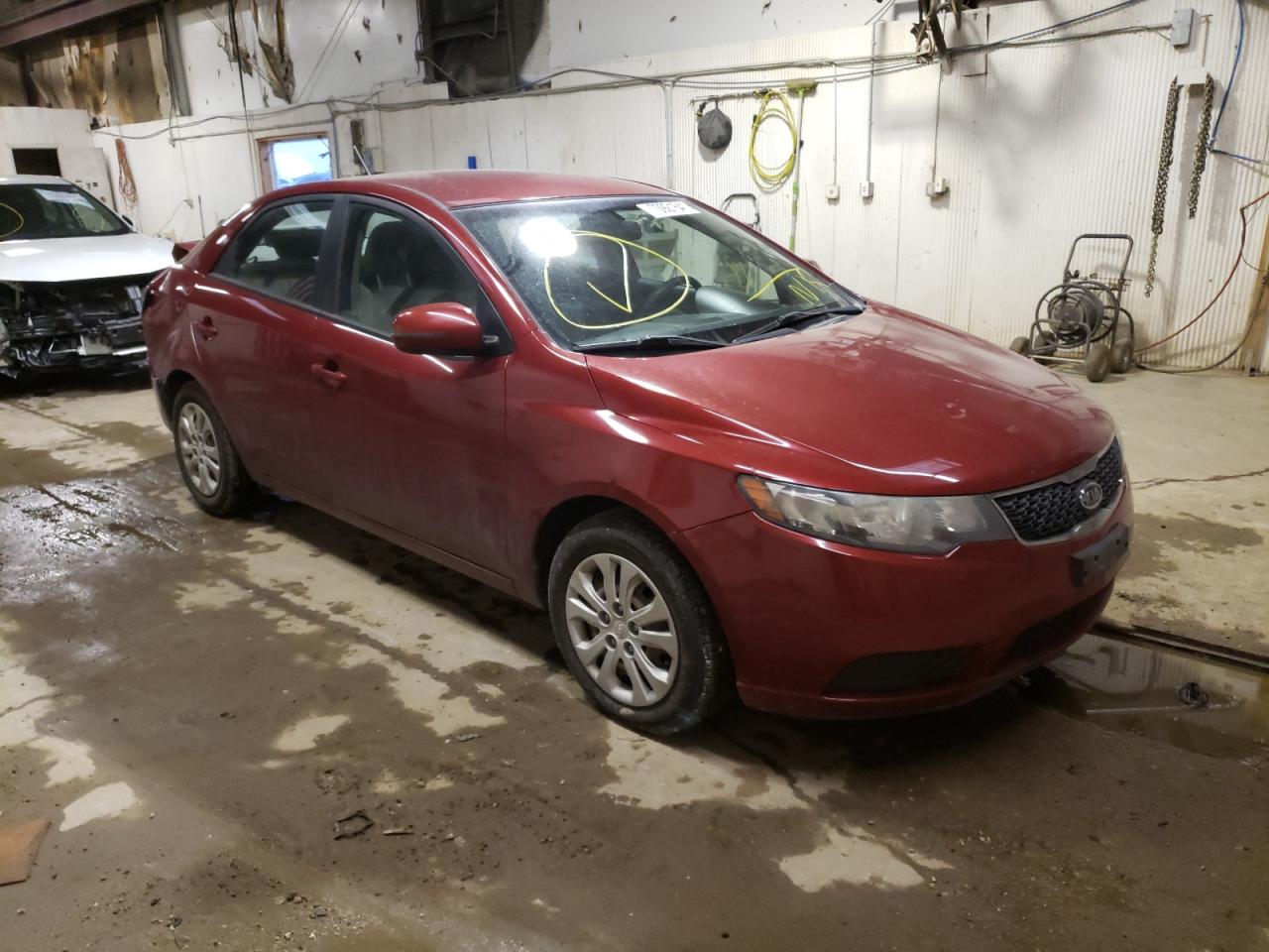 KIA FORTE EX 2011 with VIN KNAFU4A27B5426289 - Photo from auction