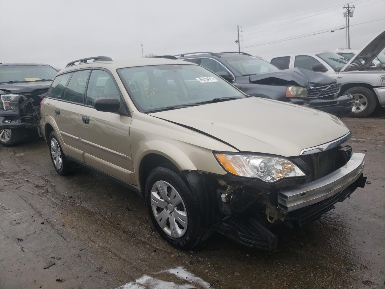 SUBARU OUTBACK 2008 with VIN 4S4BP60C187312148 - Photo from auction