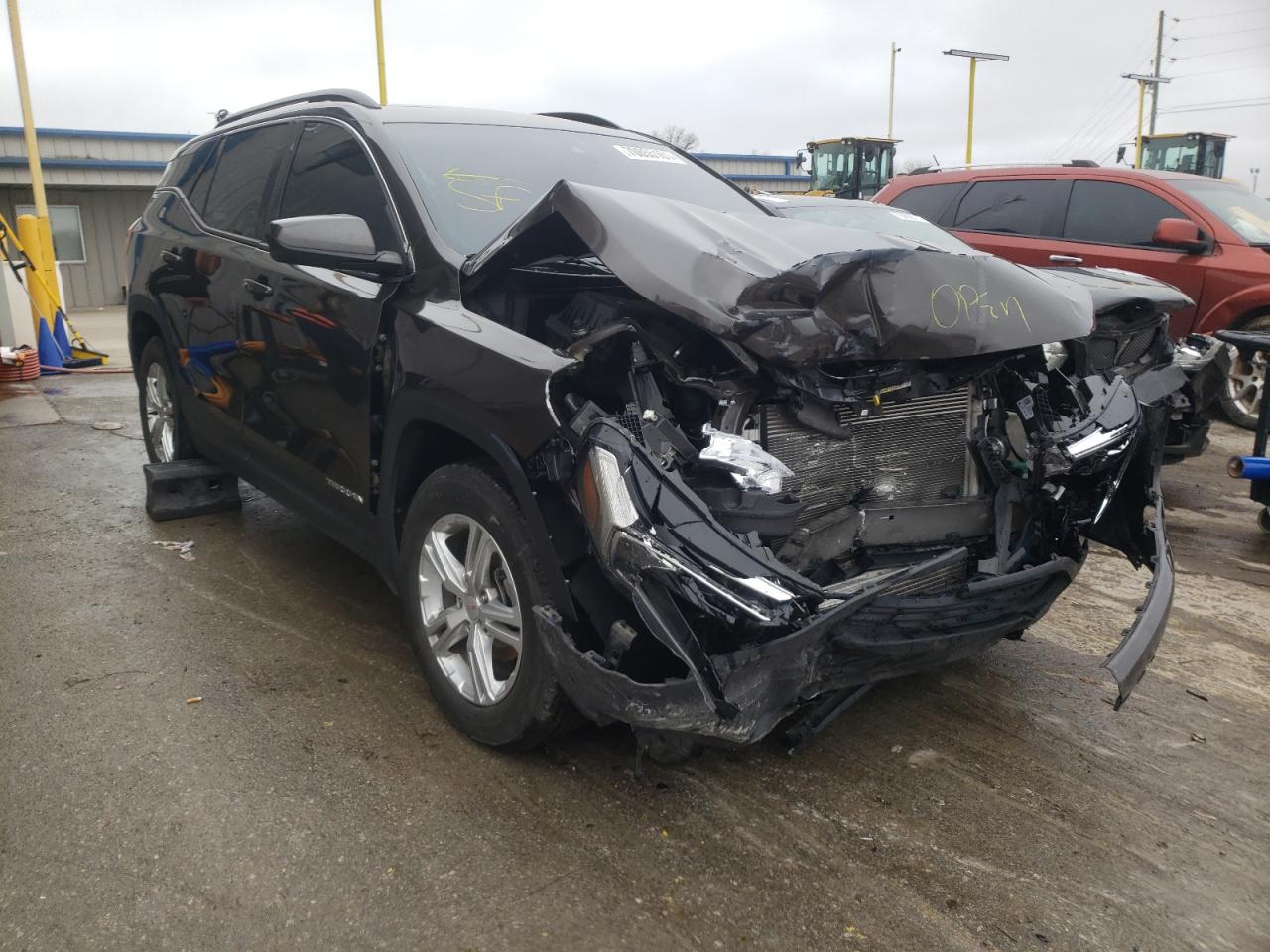 GMC TERRAIN SL 2020 with VIN 3GKALMEV8LL150411 - Photo from auction