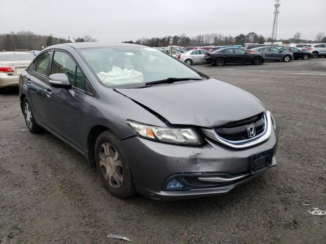 HONDA CIVIC HYBR 2013 with VIN 19XFB4F27DE003124 - Photo from auction