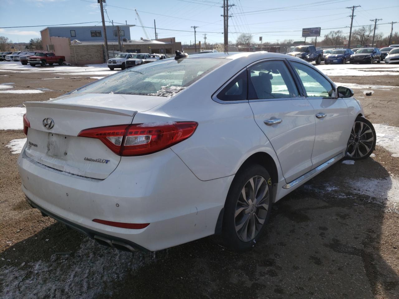 Photo 4 from auction – 2016 HYUNDAI SONATA SPO with VIN 5NPE34AB2GH350487