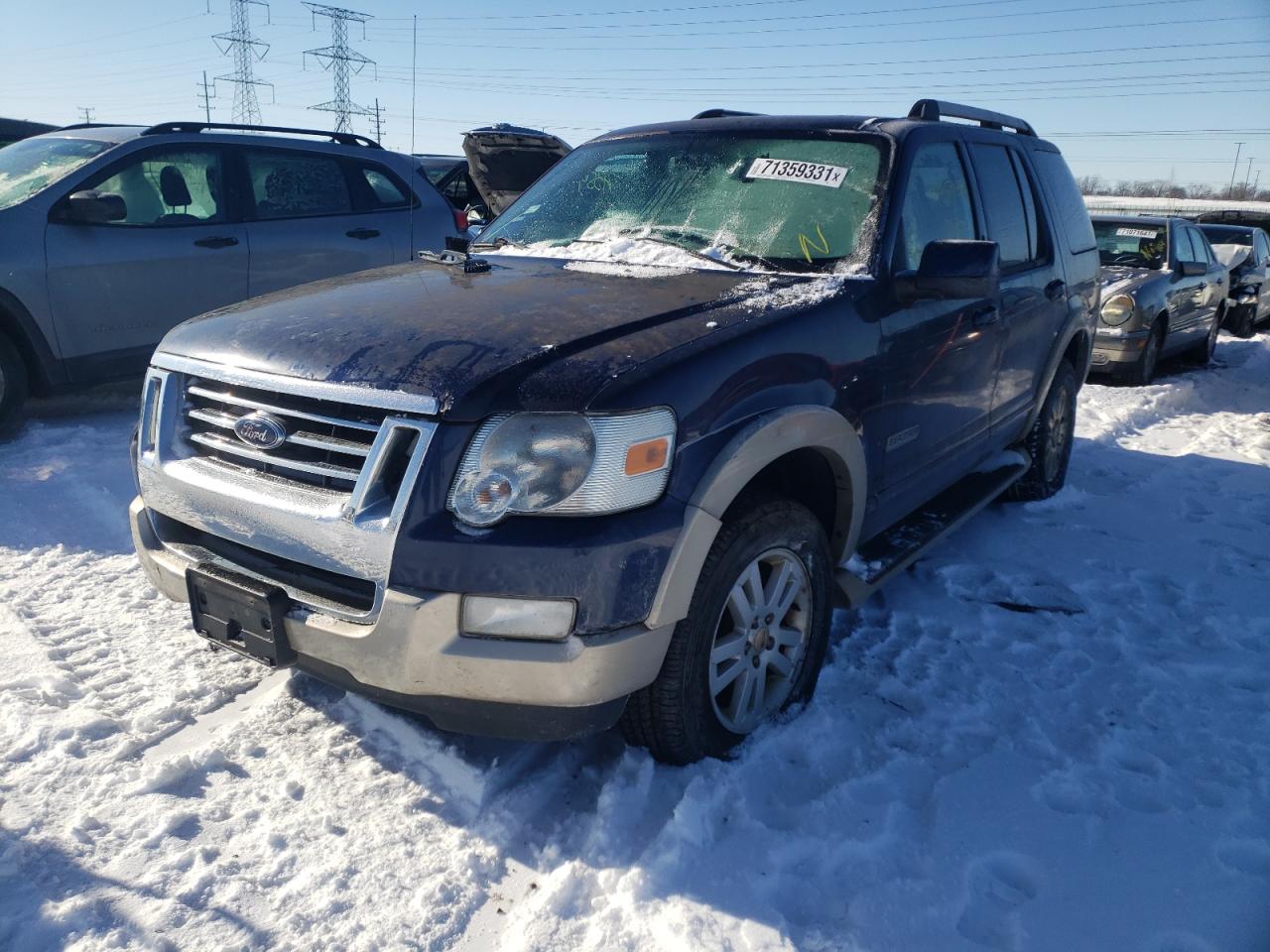 Photo 2 from auction – 2007 FORD EXPLORER E with VIN 1FMEU74E17UB21370